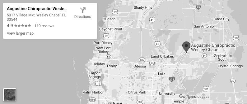 Augustine Chiropractic Map